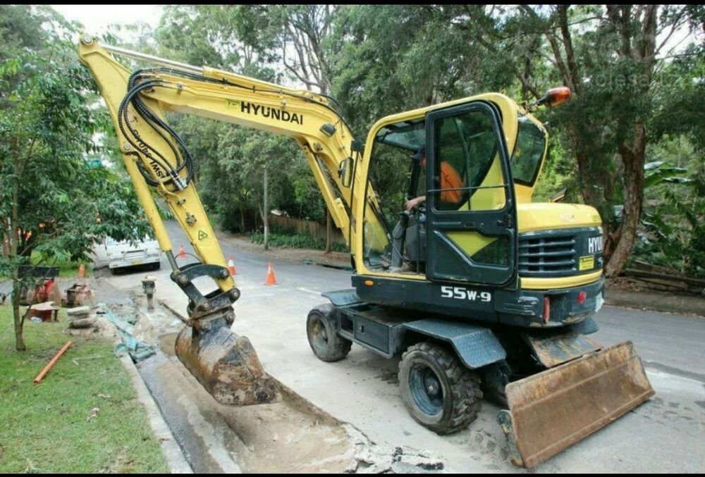 мини экскаватор гидромолот