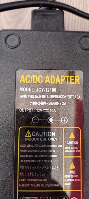 Vand AC/DC Adaptor JCY 12100 de 12 V -10A