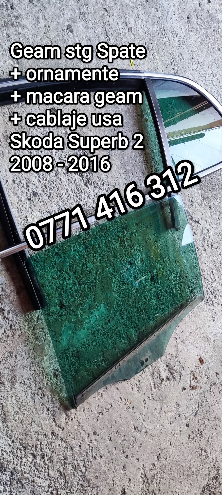 Bara fata spate Grila Skoda Superb 2 Superb II caroserie piese noi dez