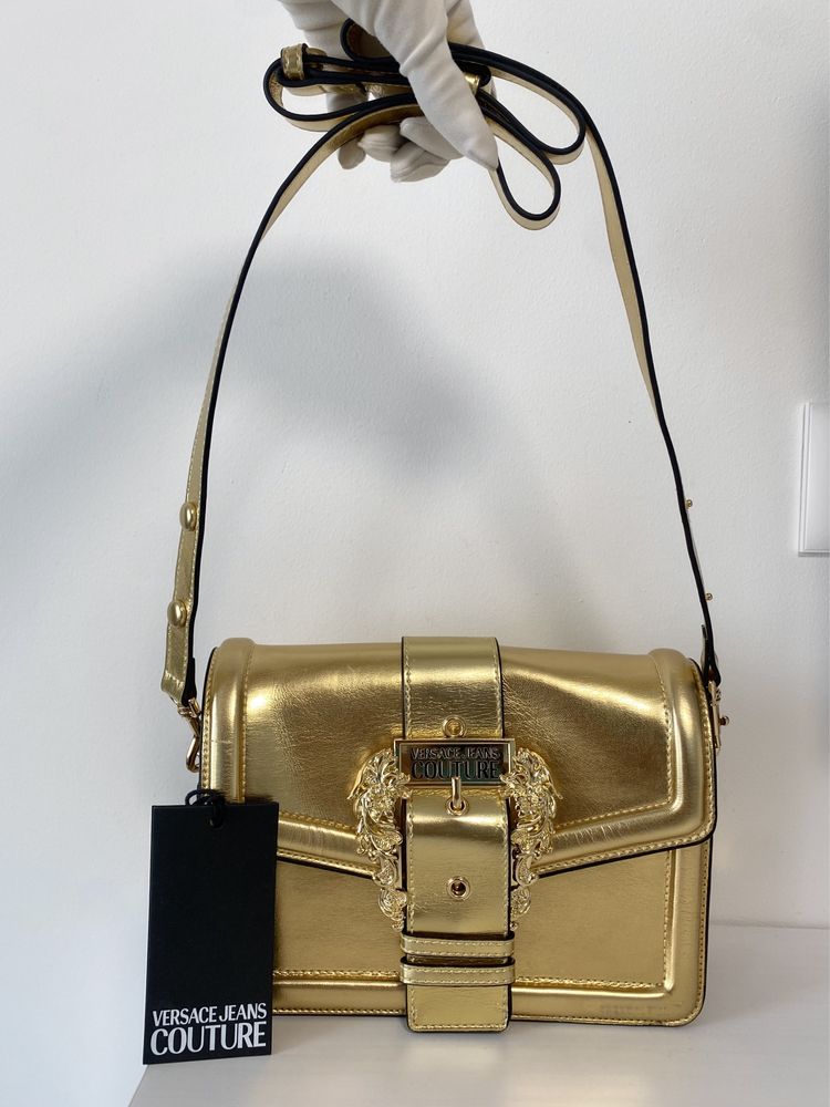 Versace Jeans Couture златна чанта