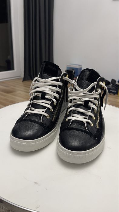 Tenisi Huho Boss hightop piele vitel