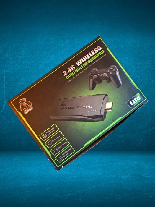 Безжична Ретро Игра Конзола Game Stick HD HDMI с 10000 игри 2джойстика