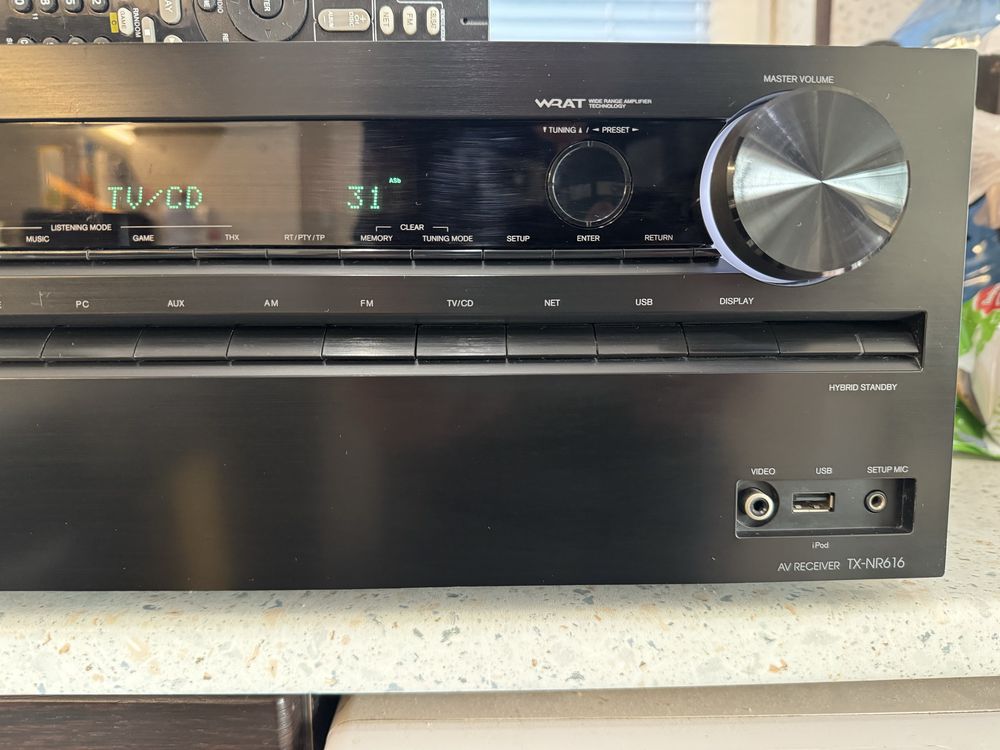 Onkyo TX-NR616 качестве ресивър