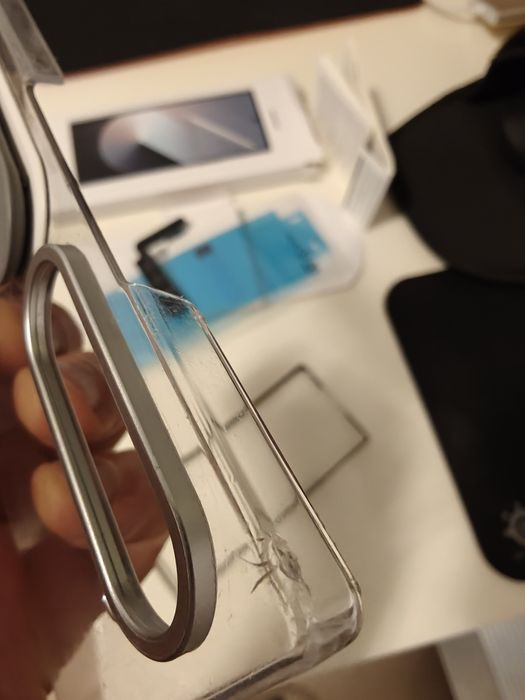 Husa Bumper Original Samsung și folie Fold6