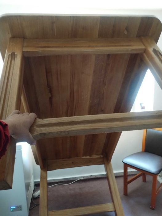 Masă nouă din lemn masiv, stejar!