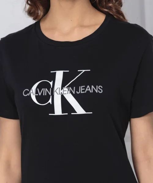 Calvin Klein Jeans Monogram Logo Tee оригинална тениска S памучна