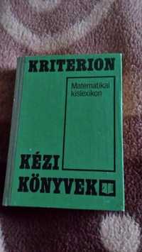 Carte Matematikai Kislexikon Kriterion Kezikonyvek