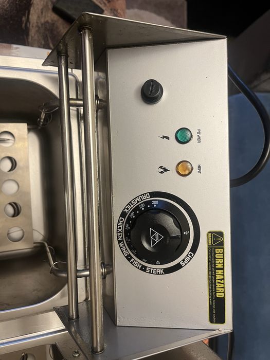 Двоен електрически фритюрник