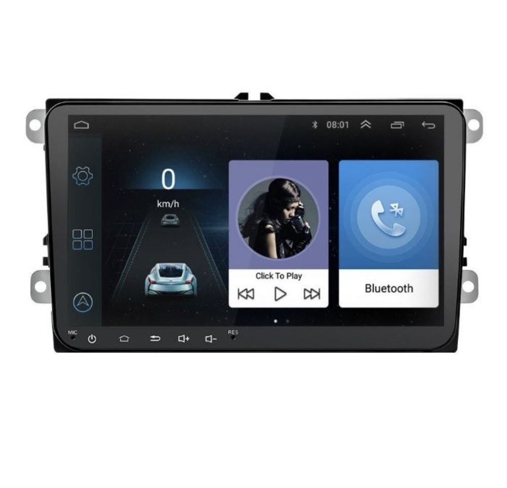 Navigatie GPS Android de 9 VW Golf 5, 6 Passat B6 B7 CC EOS Tiguan POl