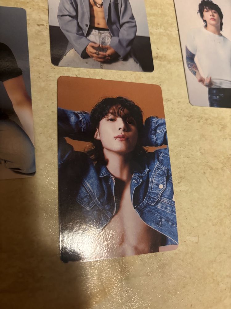 BTS Jungkook Photocards