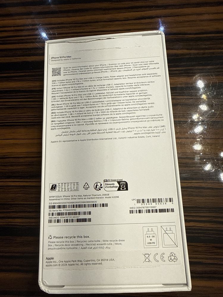 Iphone 16 pro max