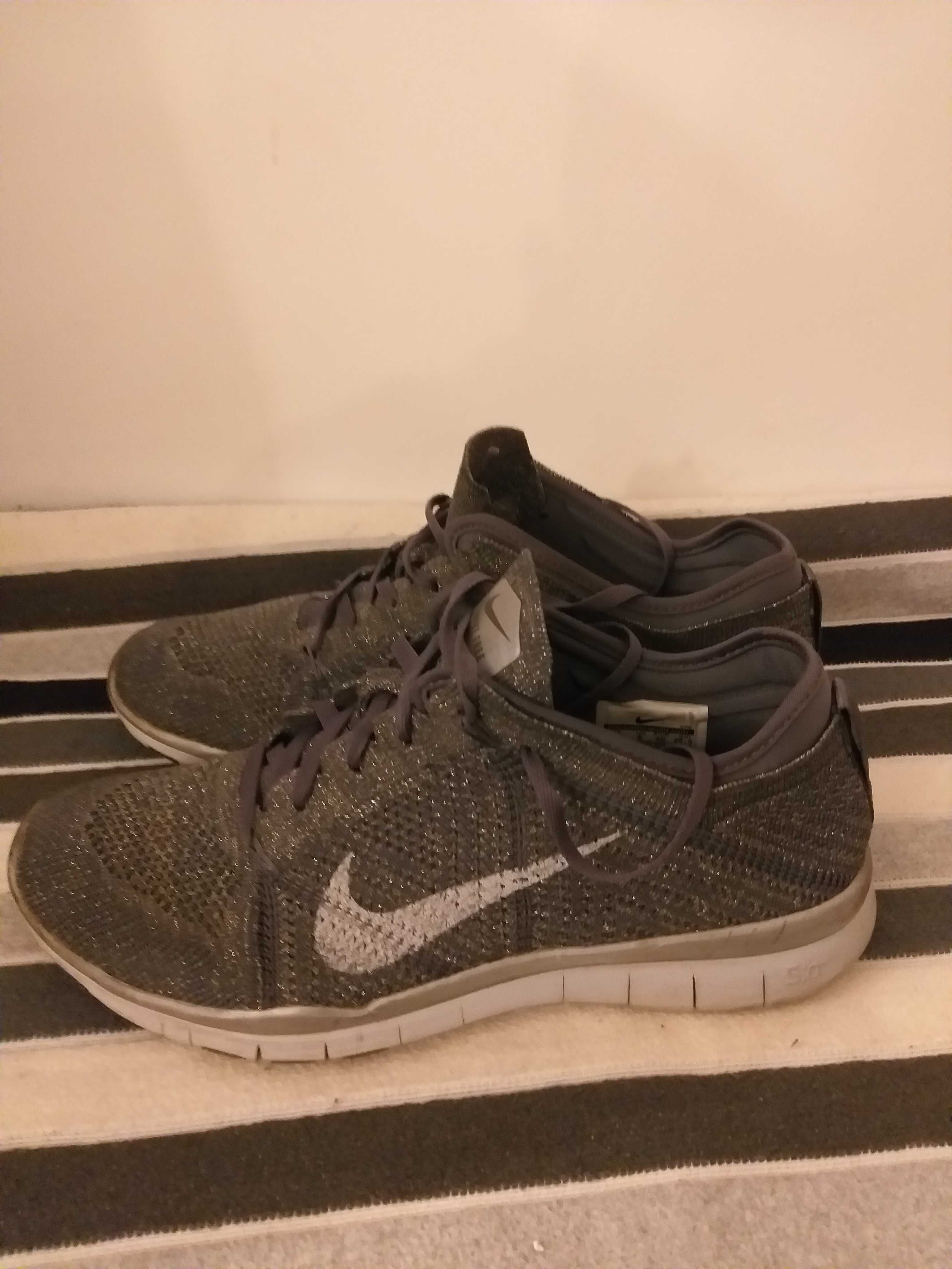 Nike Free Tr5 Flyknit metalic - дамски маратонки