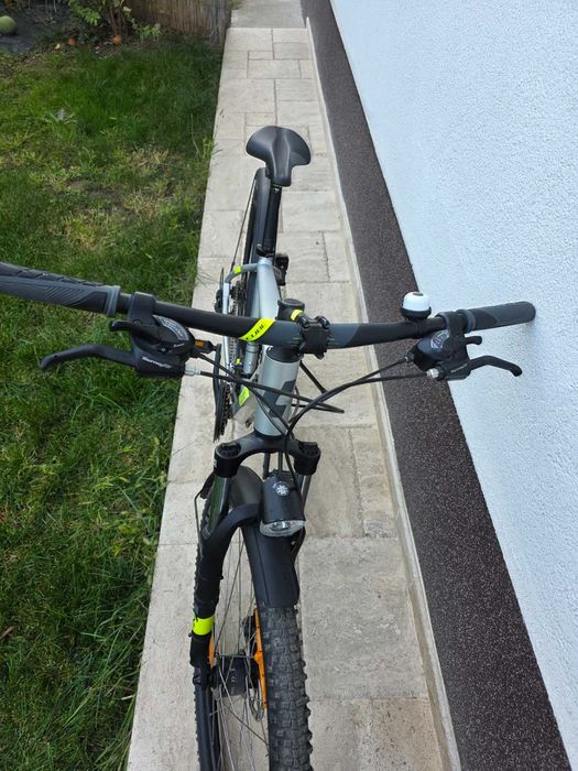 Bicicletă Cube Aim Allroad 2020 – Silver’n’FlashYellow, 19”