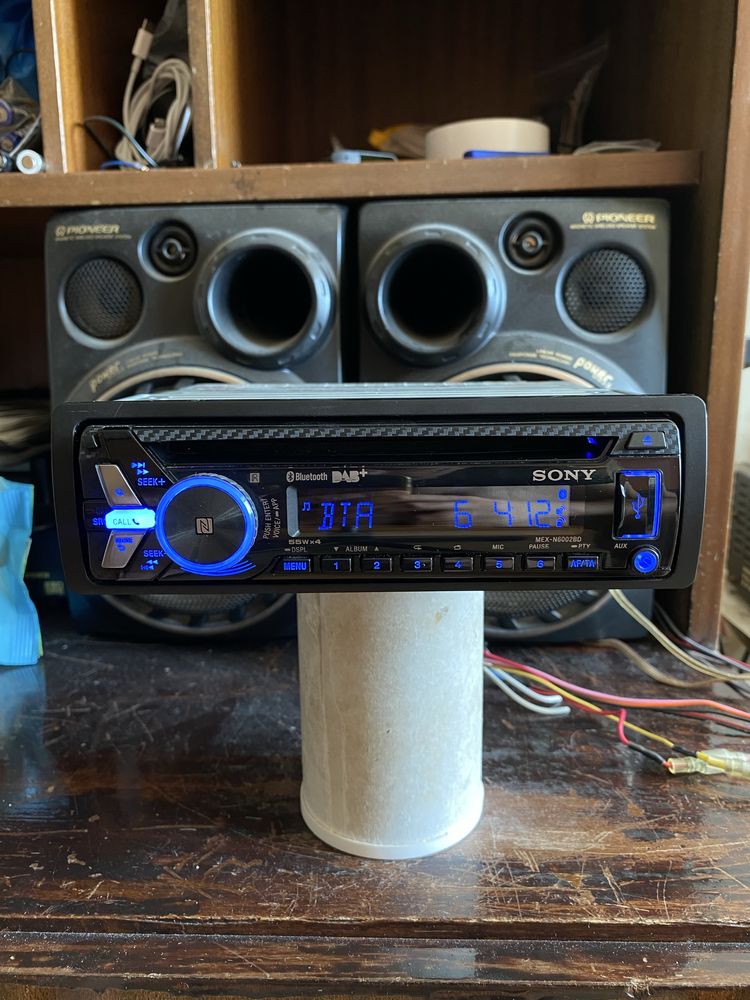SONY MEX-N6002BD - 4X55W - Bluetooth, USB, CD плеър за кола сд, радио