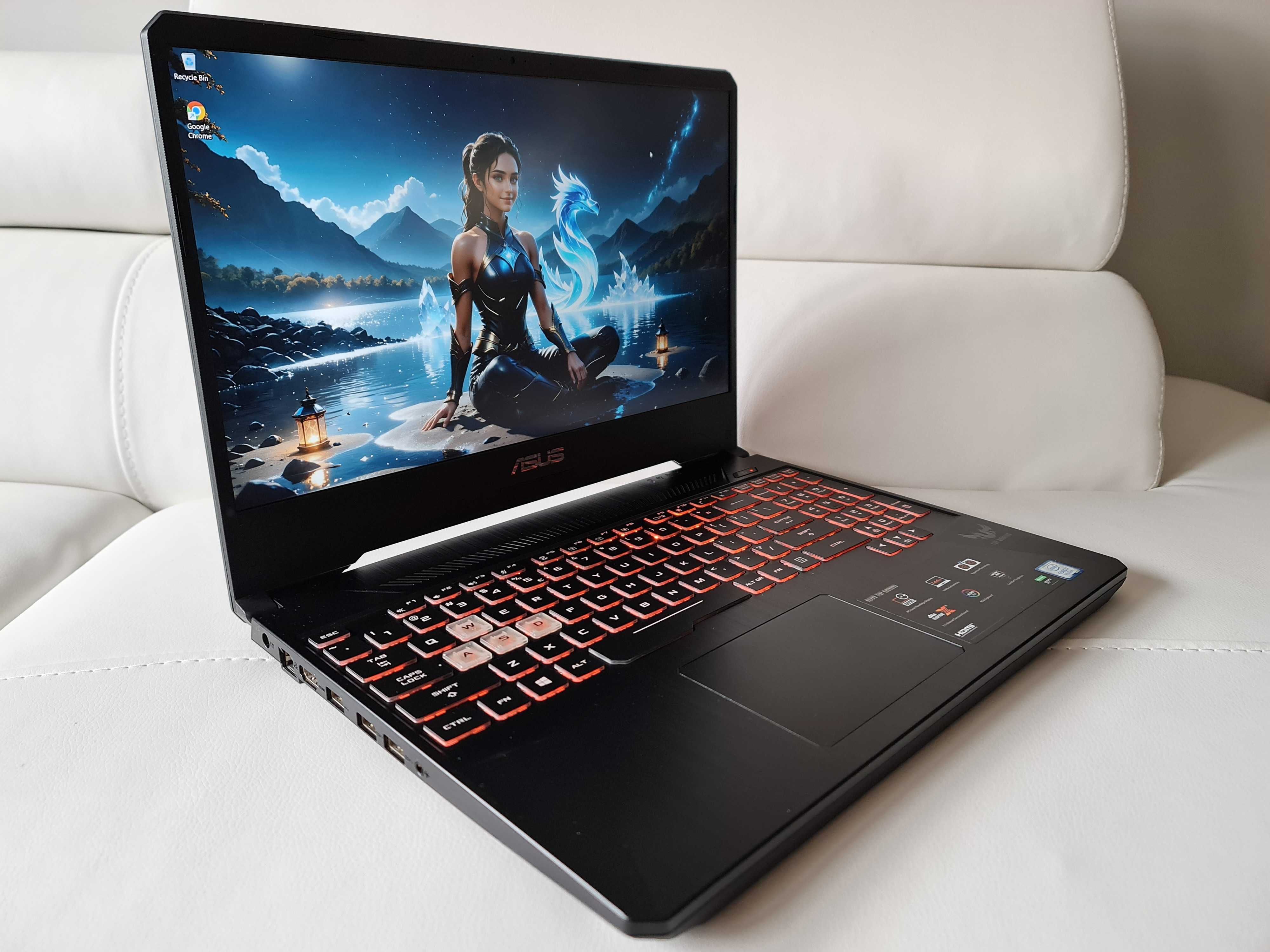 Laptop gaming Asus Tuf AMD Ryzen 7, video 6 gb RTX 2060, 16 gb ram