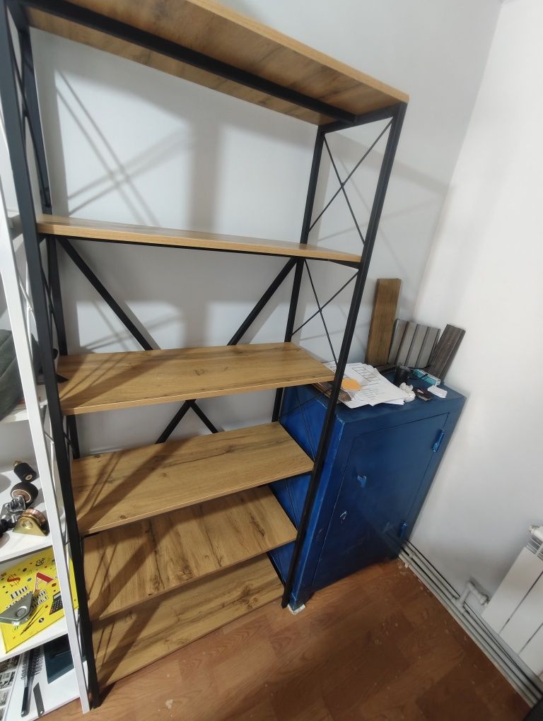 Ctelaj loft. Лофт стеллаж, лофт мебель.
