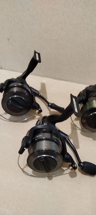 Три броя макари Korum Zelos 6000 mini pit