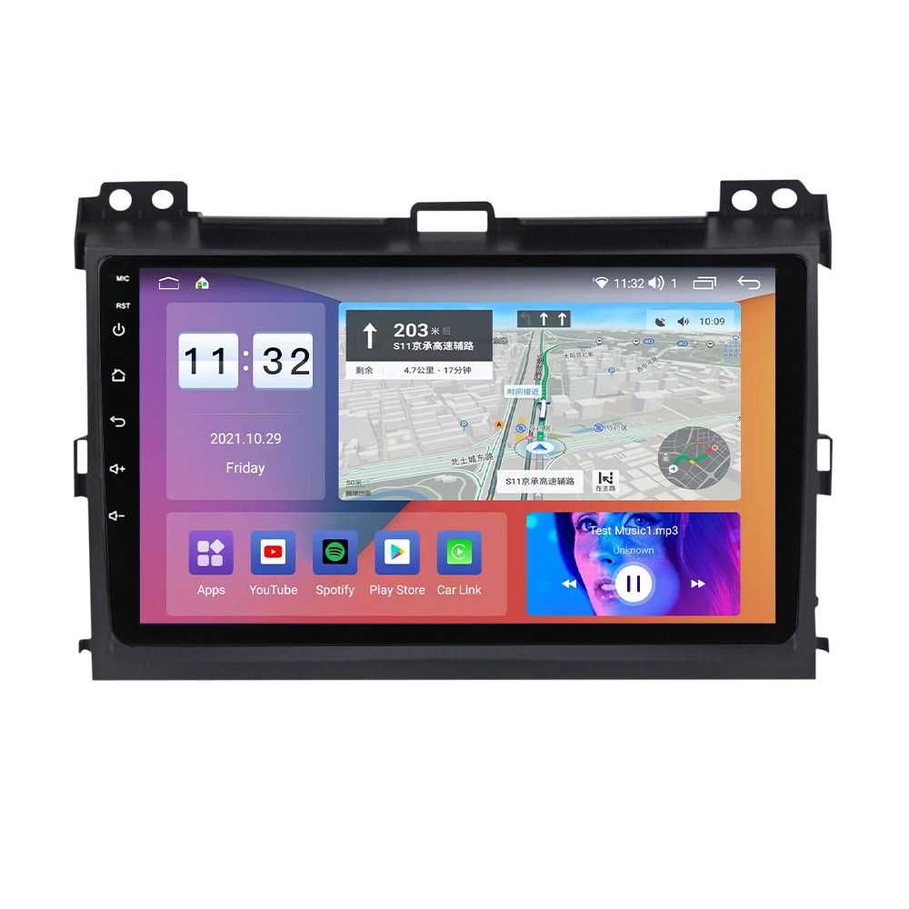 Navigatie Toyota Land Cruiser J120 Prado din 2003 - 2009 , 8 GB RAM