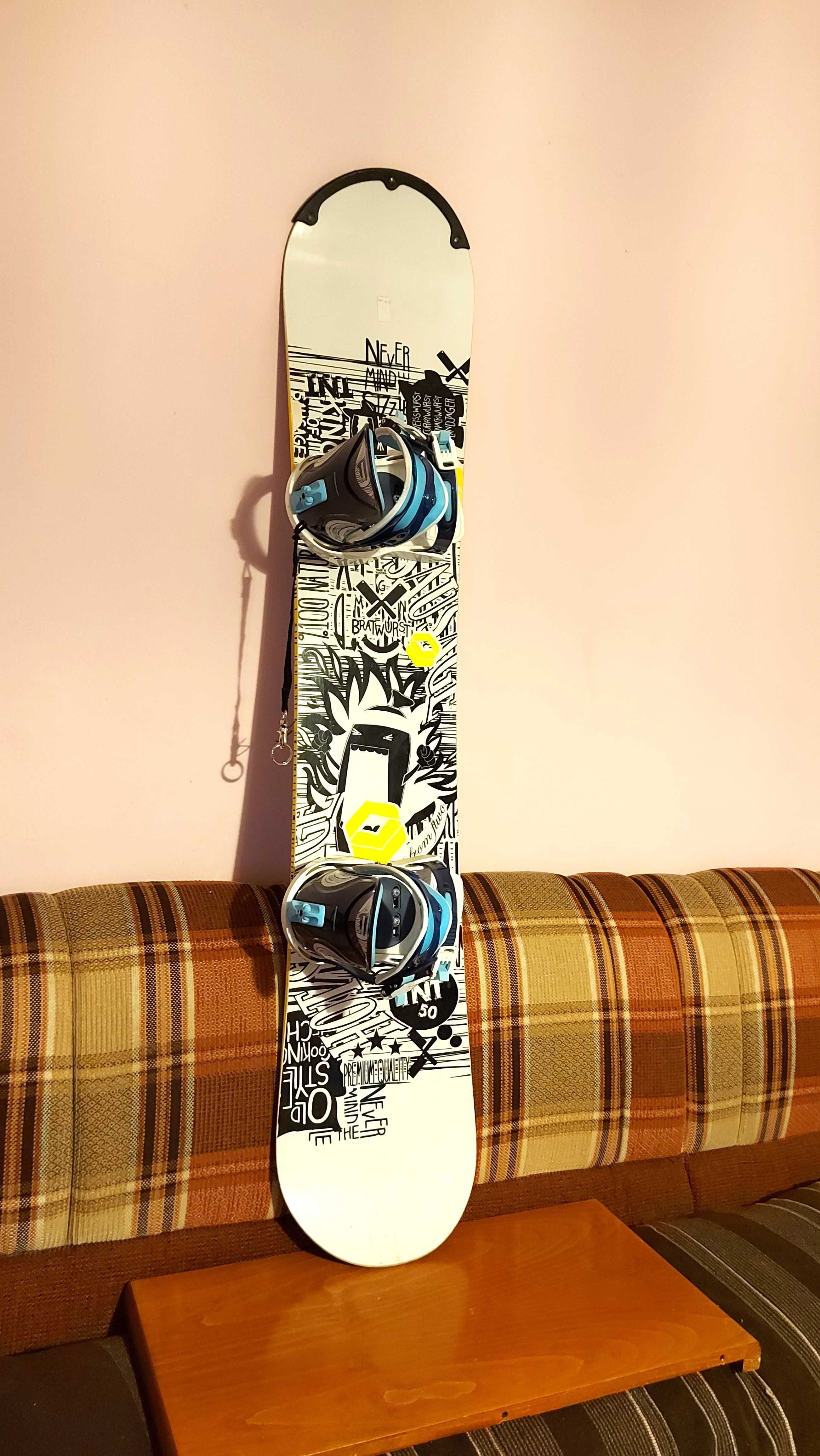 Placa snowboard TNT adulti 150 cm cu legaturi