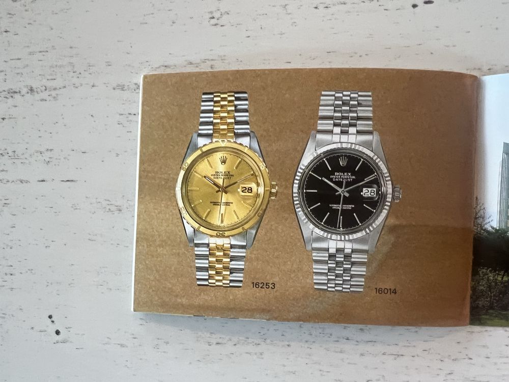 Rolex Datejust 1988 Ролекс книжка/ упътване