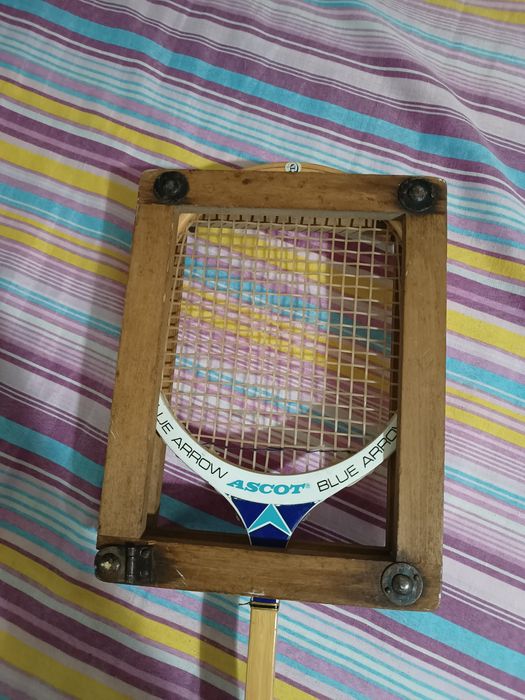 Rachetă squash vintage Ascot Blue Arrow