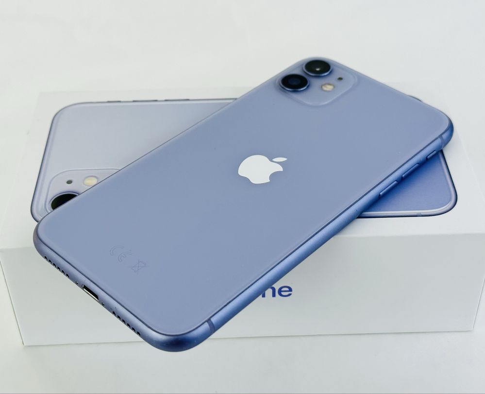 Apple iPhone 11 64GB Purple Перфектен! Гаранция!