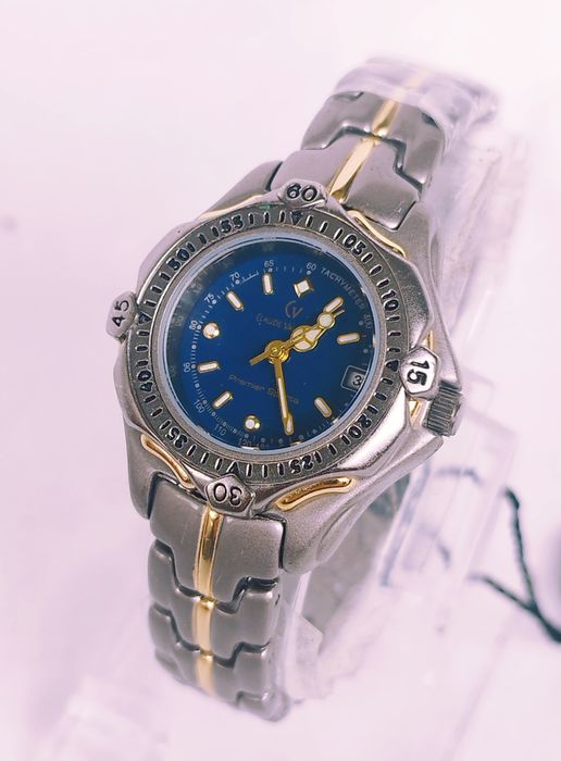 Ceas de damă Claude Valentini cu Quartz, din titan