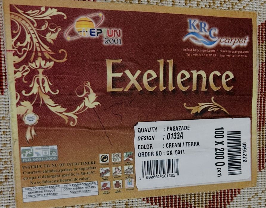 Covor Turcia (2 metri x 1 metru)