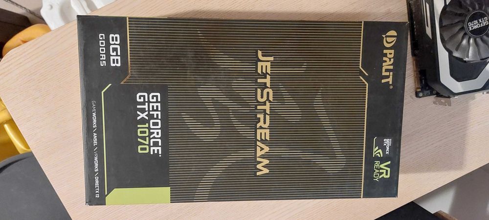 Placa video Palit JetStream Geforce GTX 1070