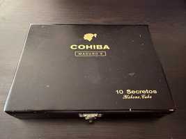 COHIBA Maduro 5 Кутия за пури