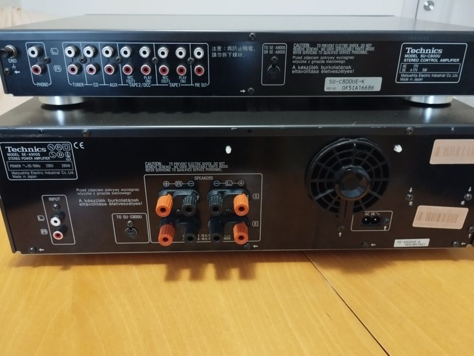 Technics SE-A900 + SU-C800