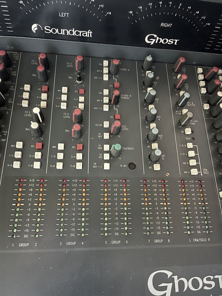 Soundcraft Ghost 24 analogue console