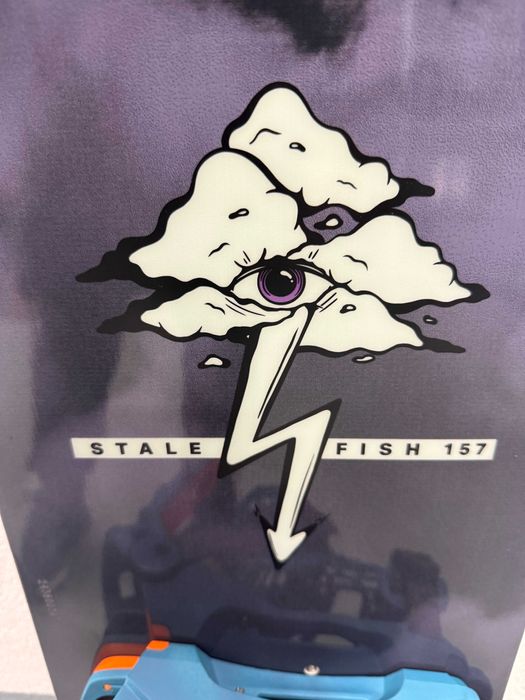 placa snowboard rome stale fish L157cm