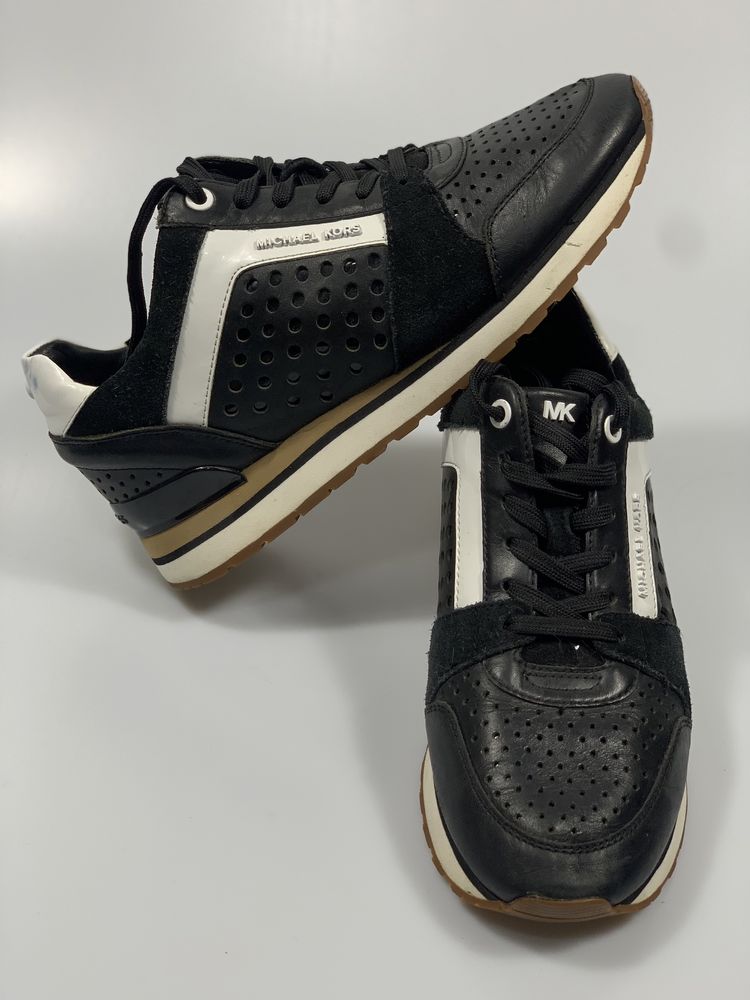 Sneakers Michael Kors Billie Trainer de dama size 38,5 piele 100%