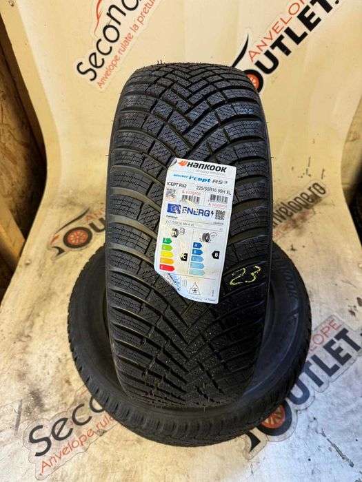 Super Anvelope Noi 2x 225/55 R16 Hankook DOT 2023