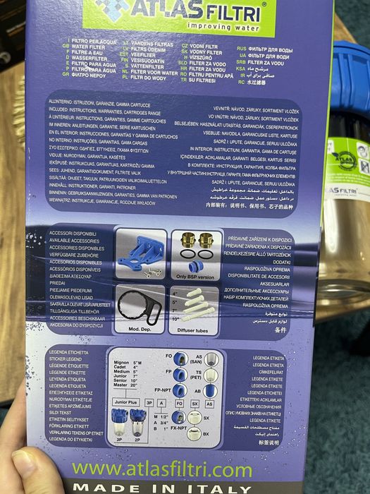 Filtru calcar ATLAS nou
