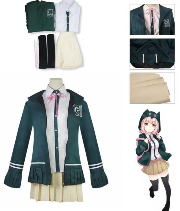 Costum Chiaki din Danganropa XXL