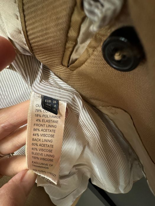 Sacou bej Massimo Dutti, mărimea 36