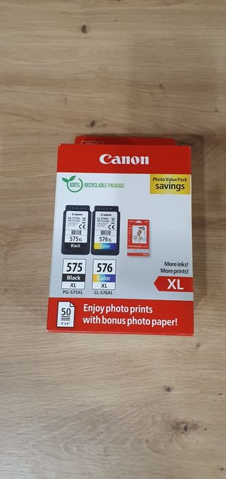 Canon Ink Photo Value Pack PG-575XL /CL-576XL