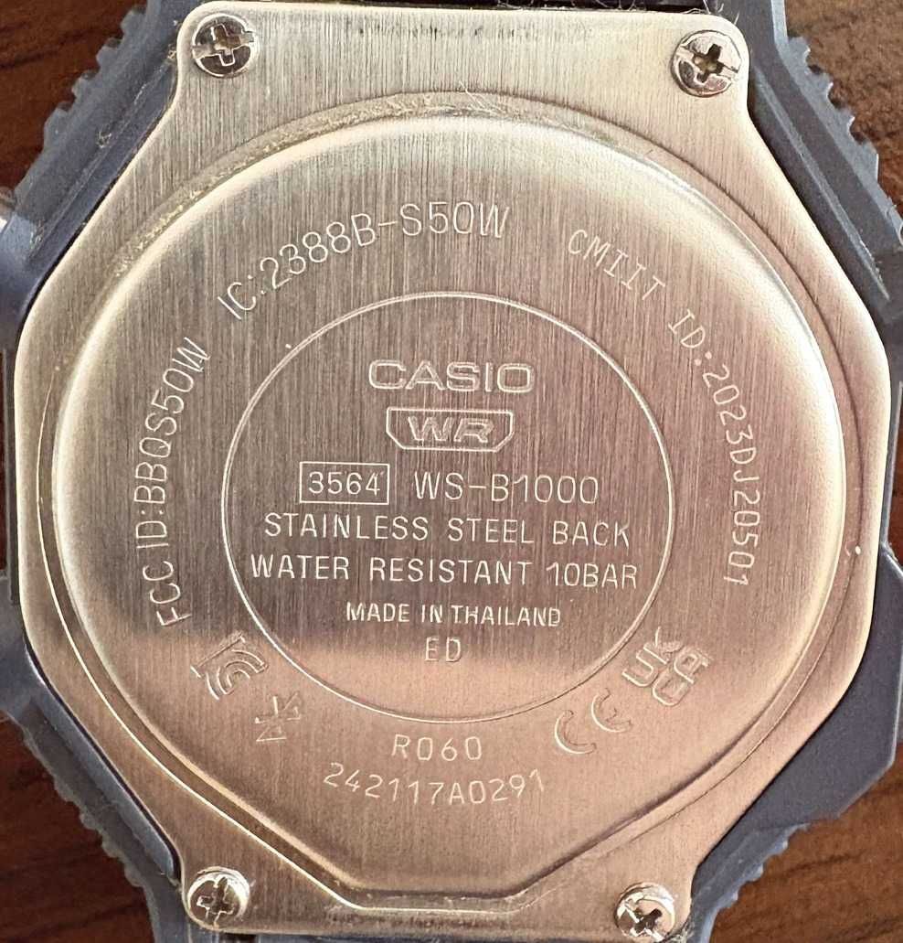 Casio Bluetooth часовник с крачкомер WS-B1000-2A