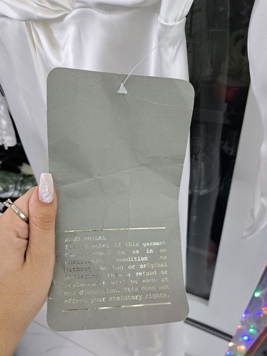 Нова бяла рокля ASOS Bridal