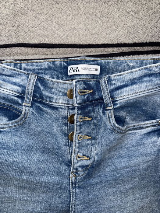 Дънки Zara зара широки/чарлстон