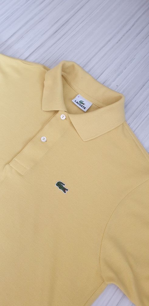 Lacoste Pique Cotton Classic Fit / 4 - M НОВО! ОРИГИНАЛ! Мъжка Тениска