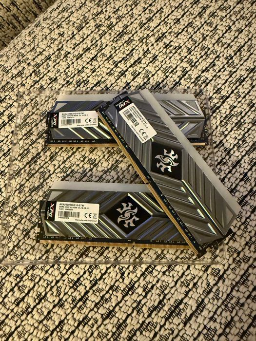 Memorii ram ADATA XPG Spectrix D41 Tungsten RGB 8GB DDR4 3000MHz CL16