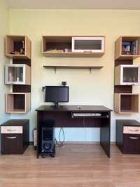 Мебели от стая , бюро , шкафчета и стенни кутии , рафтове
