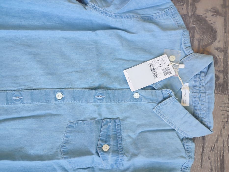 Детска риза с къс ръкав 152 Mango