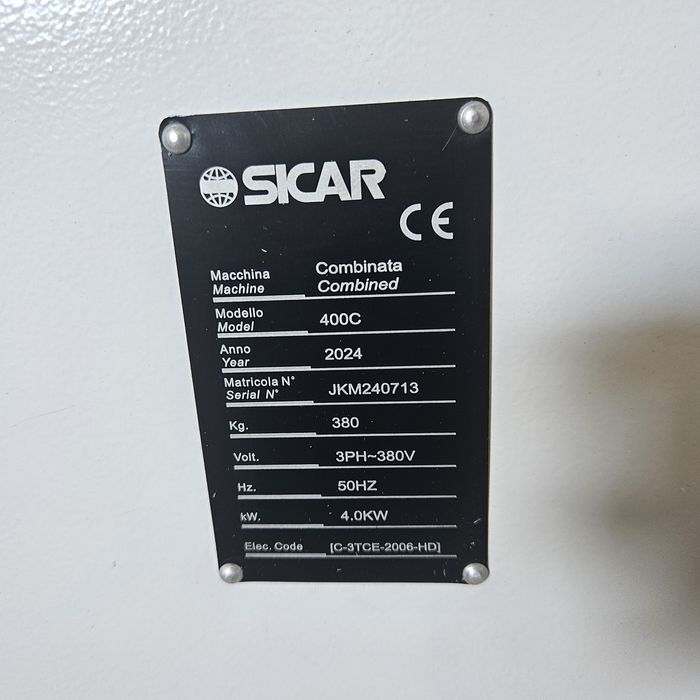 Чисто нов абрихт щрайхмус 400 мм.с спираловиден вал мотор 4 kw.