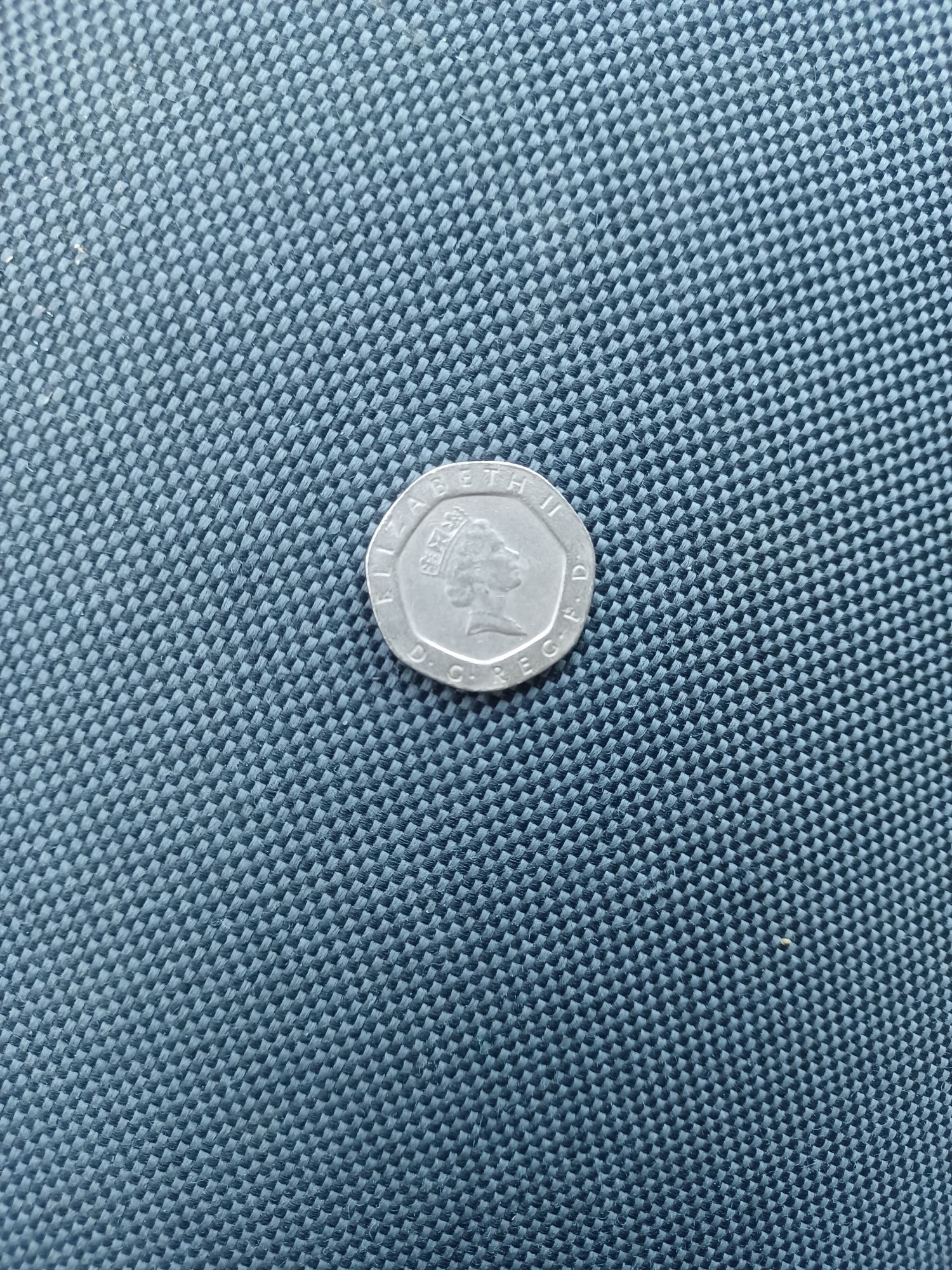 Moneda twenty pence 1988