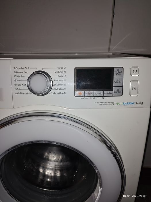 Masina de spalat Samsung ecobubble 6kg