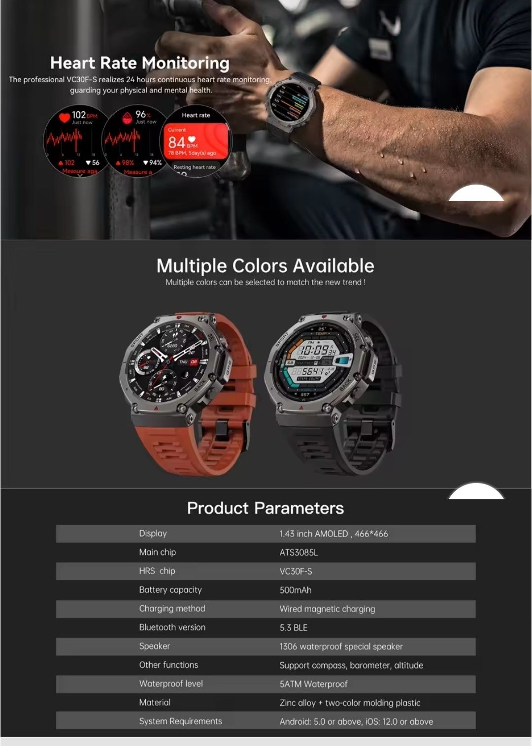 Sports Watch GPS ATS3085L